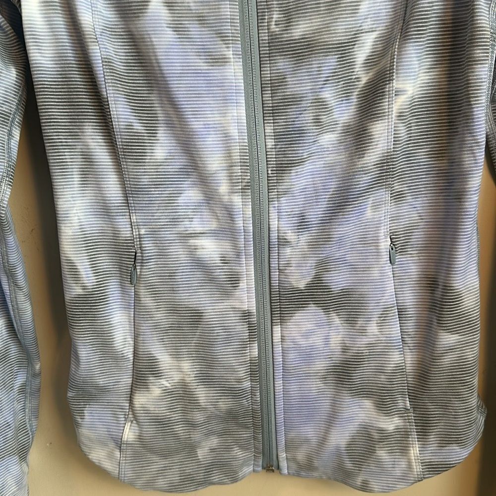 Athleta Salutation Jacquard Athletic Jacket Xxs - image 4